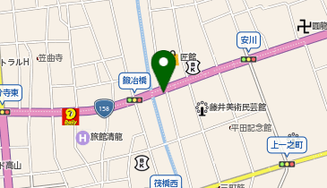 高山警察署安川交番の地図画像