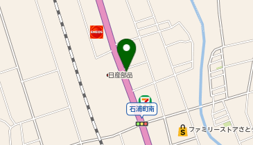 高山警察署石浦交番の地図画像