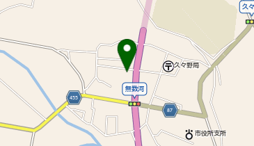 高山警察署久々野交番の地図画像