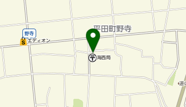 海津警察署海西駐在所の地図画像