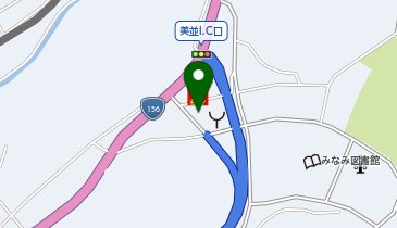 郡上警察署美並駐在所の地図画像