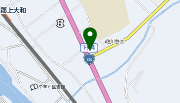 郡上警察署大和駐在所の地図画像