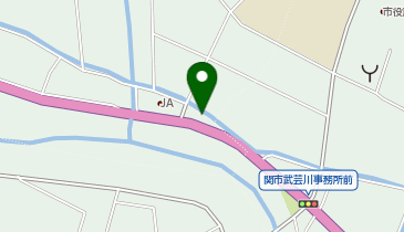 関警察署武芸川駐在所の地図画像