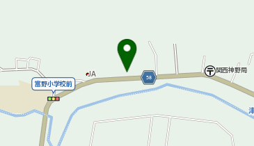 関警察署富野駐在所の地図画像