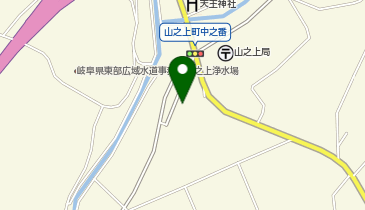 加茂警察署山之上駐在所の地図画像