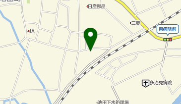 多治見警察署池田駐在所の地図画像