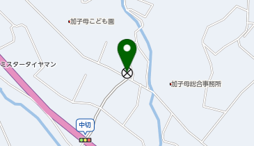 中津川警察署加子母駐在所の地図画像