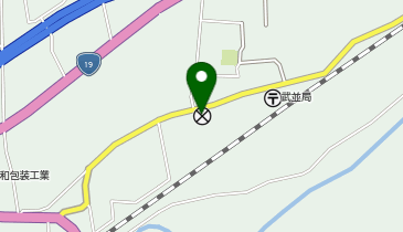 恵那警察署武並駐在所の地図画像