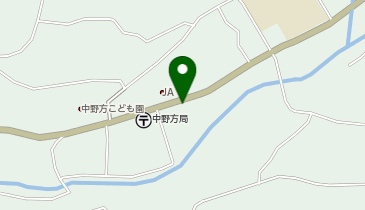 恵那警察署中野方駐在所の地図画像