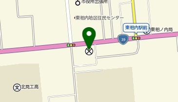 北見警察署東相内駐在所の地図画像