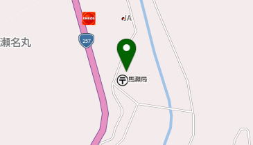 下呂警察署馬瀬駐在所の地図画像