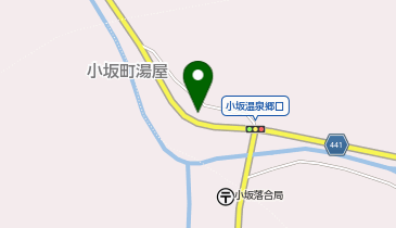 下呂警察署落合駐在所の地図画像