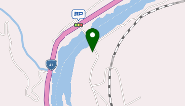 下呂警察署中原駐在所の地図画像