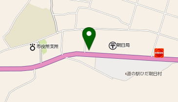 高山警察署朝日駐在所の地図画像