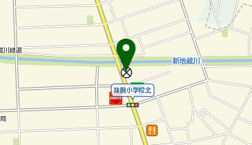 北警察署味鋺交番の地図画像