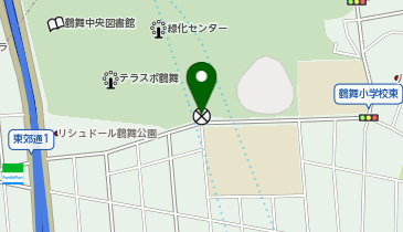 昭和警察署鶴舞交番の地図画像