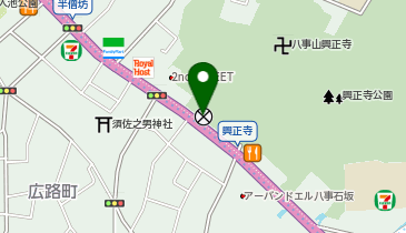 昭和警察署八事交番の地図画像