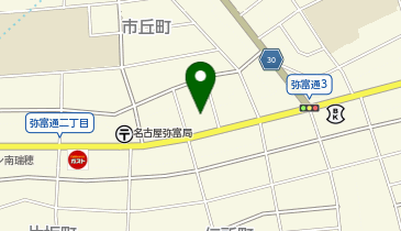 瑞穂警察署弥富交番の地図画像