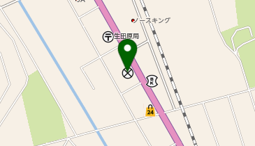 遠軽警察署生田原駐在所の地図画像