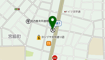 中川警察署篠原交番の地図画像