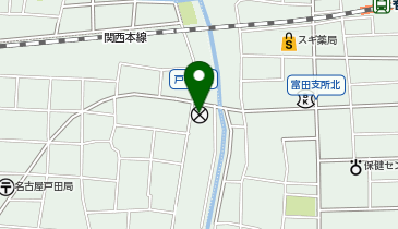 中川警察署戸春橋交番の地図画像