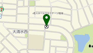 緑警察署平手交番の地図画像