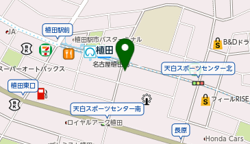 天白警察署植田南交番の地図画像