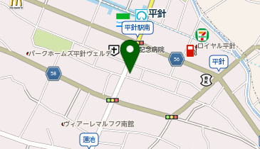 天白警察署平針交番の地図画像