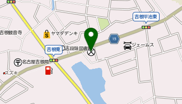 守山警察署吉根交番の地図画像