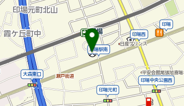 守山警察署印場交番の地図画像