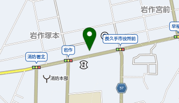 愛知警察署岩作交番の地図画像