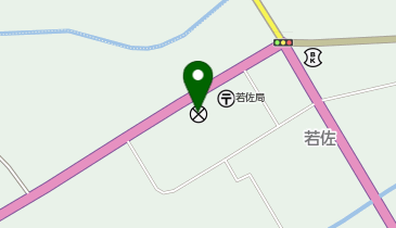 遠軽警察署若佐駐在所の地図画像