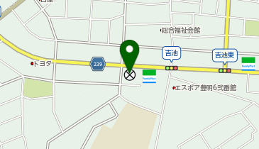 愛知警察署豊明幹部交番の地図画像