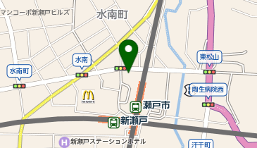 瀬戸警察署孫田交番の地図画像