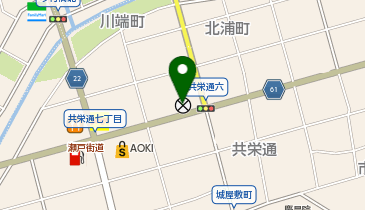 瀬戸警察署共栄交番の地図画像