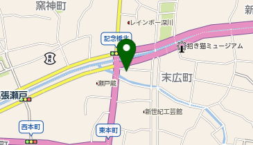 瀬戸警察署記念橋交番の地図画像