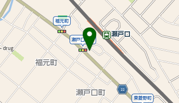 瀬戸警察署瀬戸口交番の地図画像