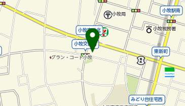 小牧警察署小牧交番の地図画像