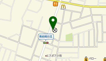 小牧警察署岩崎交番の地図画像