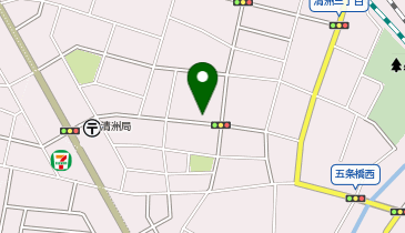 西枇杷島警察署清洲交番の地図画像