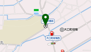 江南警察署大口交番の地図画像