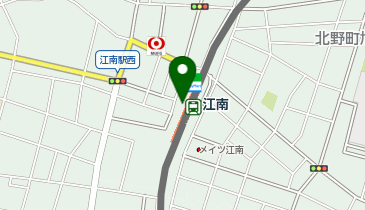 江南警察署江南駅前交番の地図画像