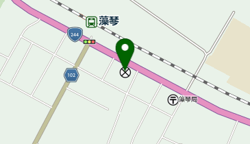 網走警察署藻琴駐在所の地図画像