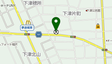 稲沢警察署下津交番の地図画像