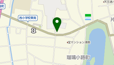 津島警察署天王交番の地図画像