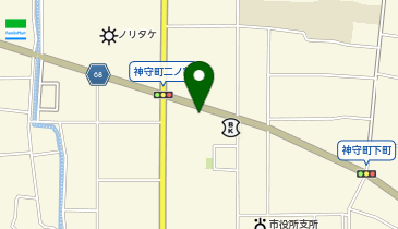 津島警察署神守交番の地図画像