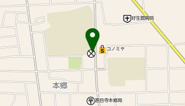 津島警察署甚目寺南交番の地図画像