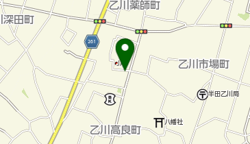 半田警察署乙川交番の地図画像