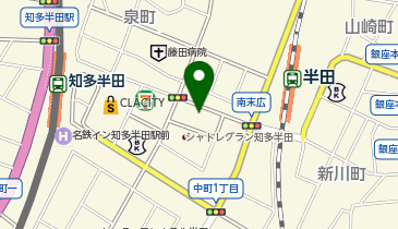 半田警察署末広交番の地図画像