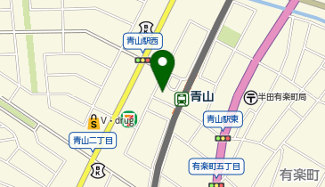 半田警察署青山交番の地図画像